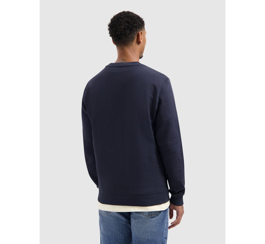 Pure Path Chain Stitch Sweater Dark Navy (25030307 - 57)