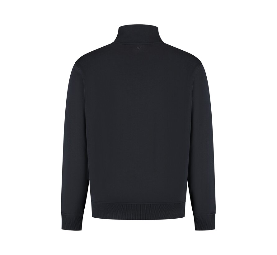 Embroidery Half-zip Sweater Dark Navy (25030311 - 57)