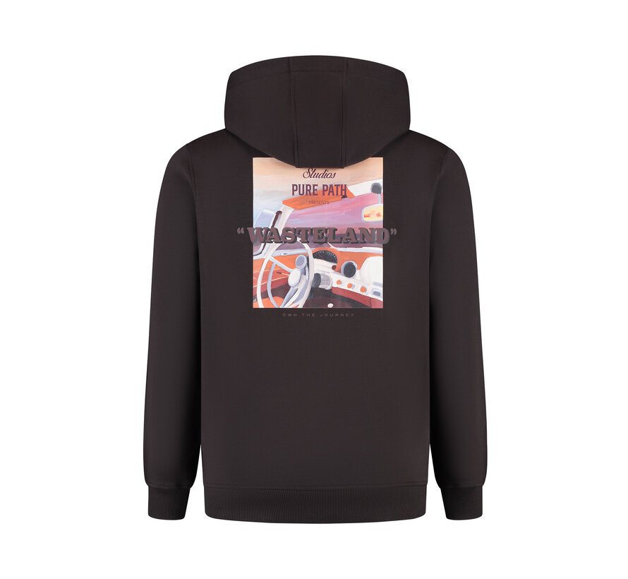 Wasteland Studios Hoodie Dark Brown (25030317 - 96)