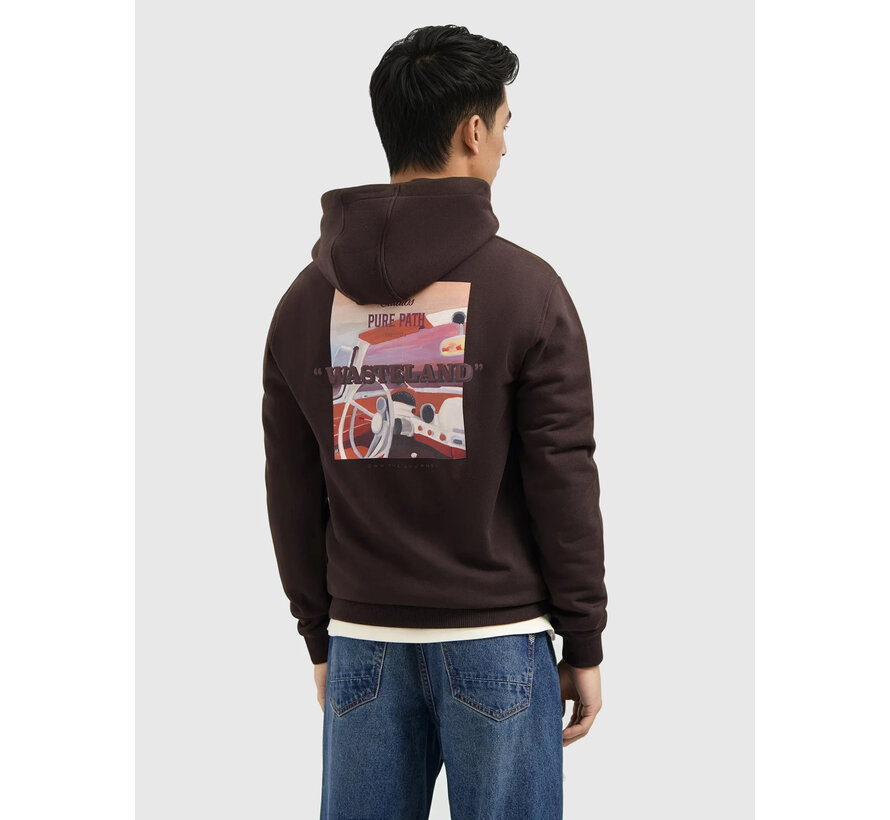 Wasteland Studios Hoodie Dark Brown (25030317 - 96)