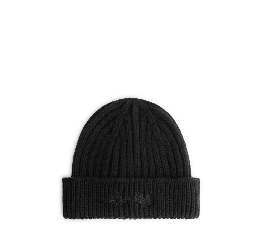 Logo Beanie Black (25030703 - 02)