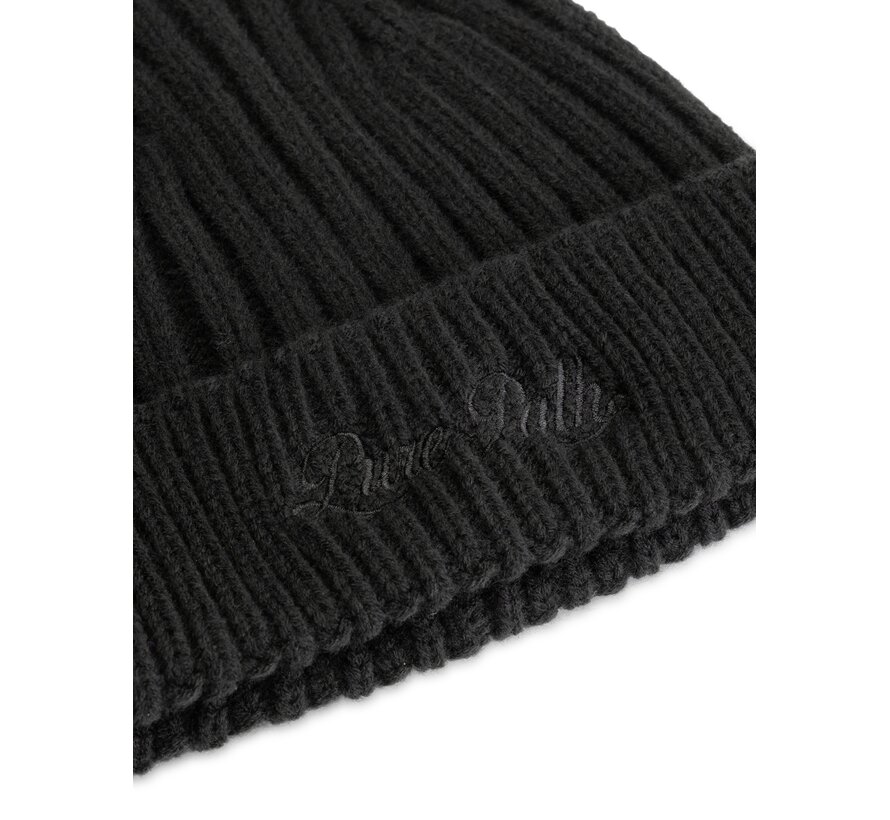Logo Beanie Black (25030703 - 02)