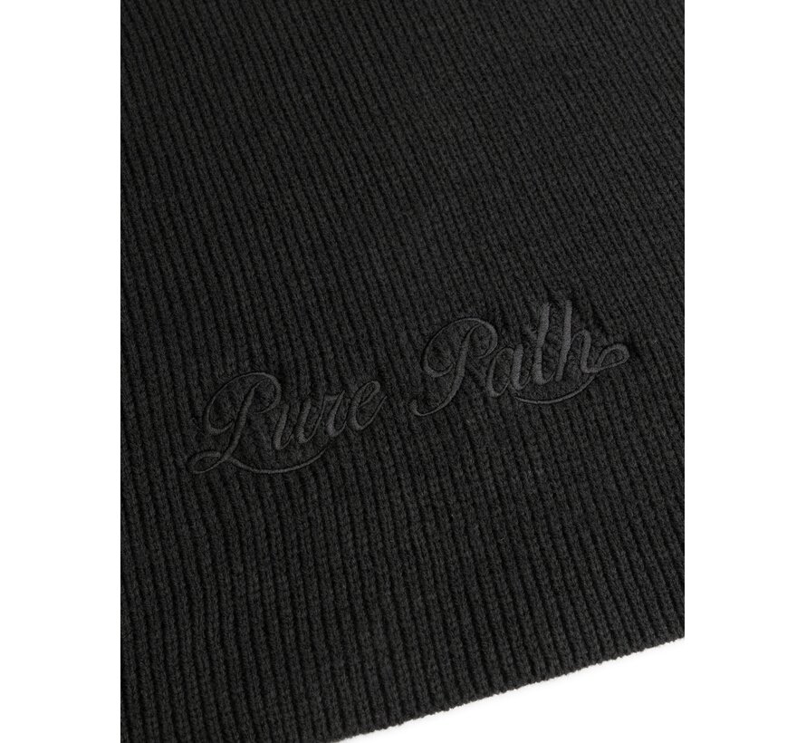 Logo Scarf Black (25030704 - 02)