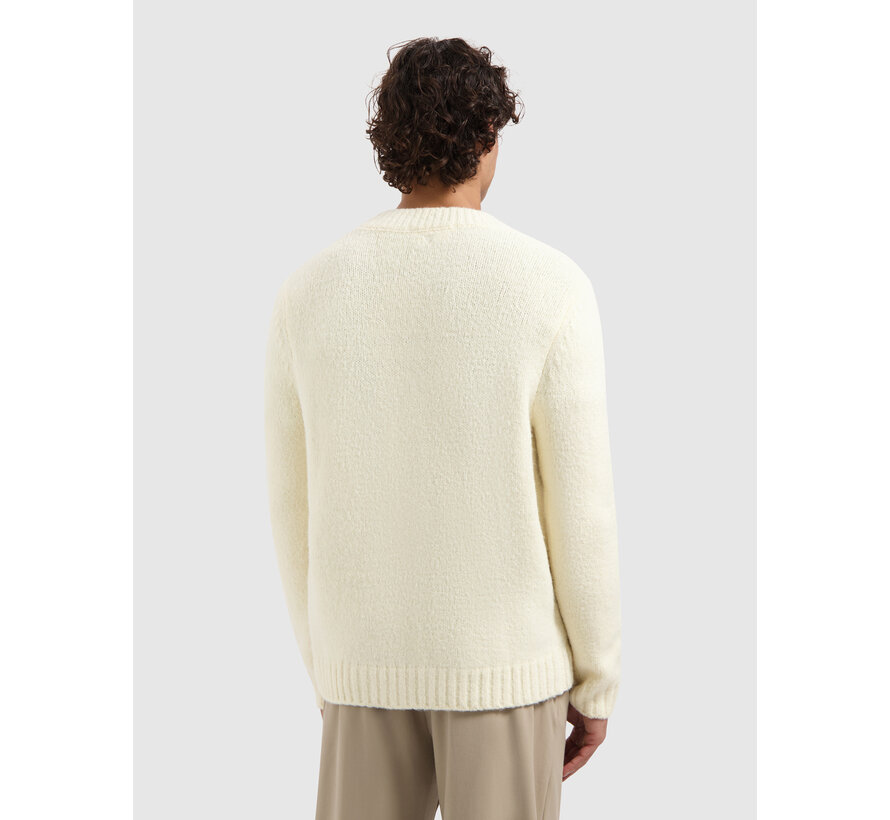 Knit V-neck Cardigan Ecru (25030812 - 54)