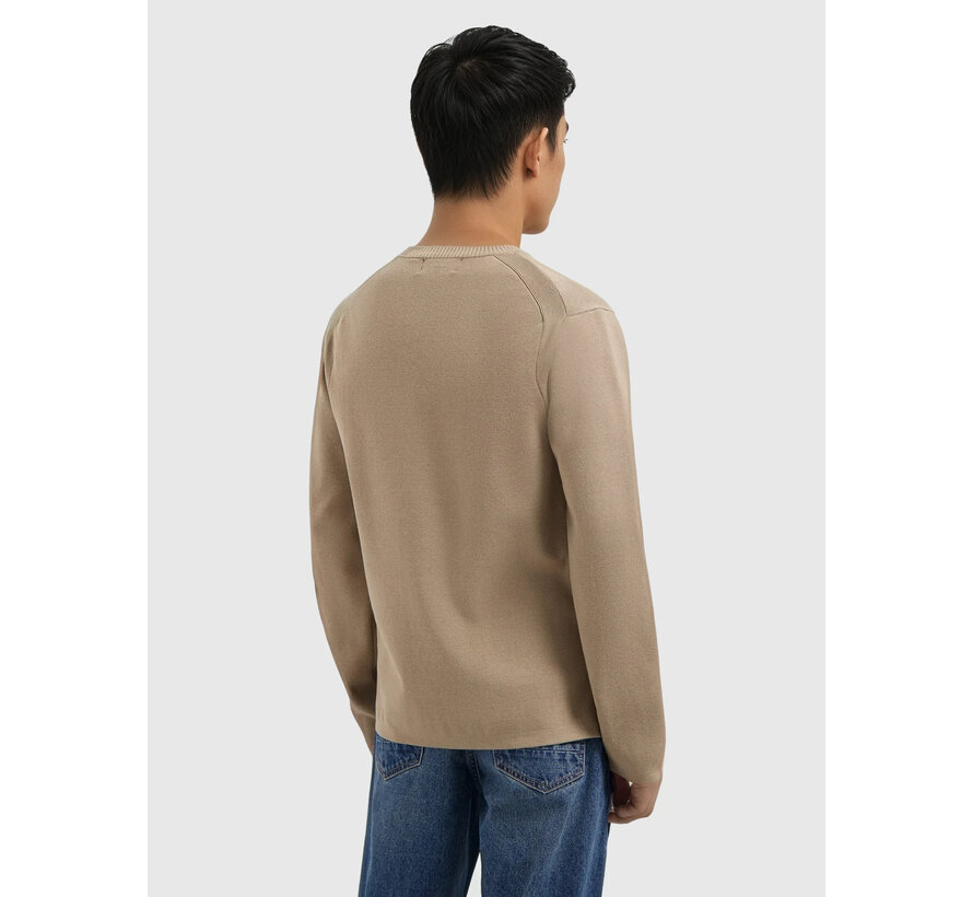 Heavy Knit Sweater Taupe (25030811 - 53)