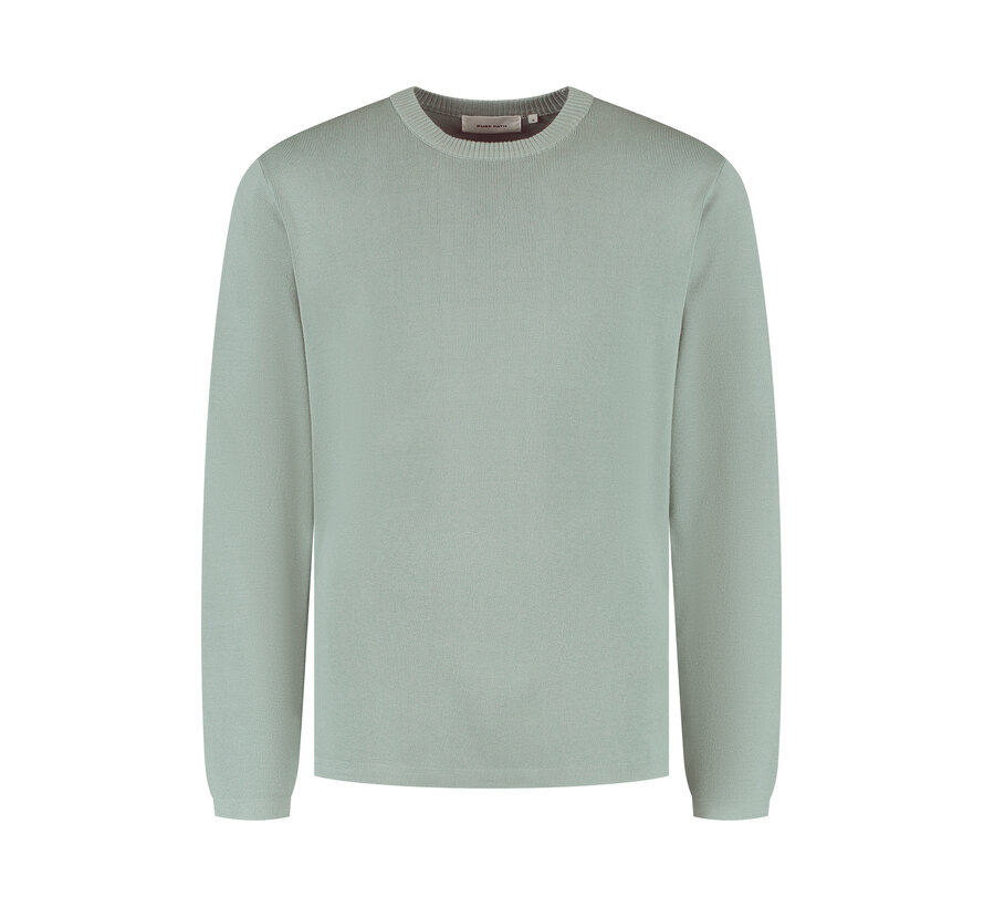 Heavy Knit Sweater Army Green (25030811 - 10)