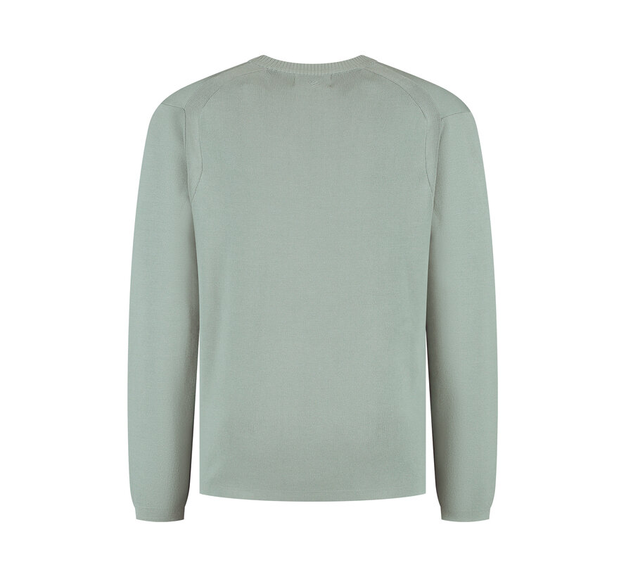 Heavy Knit Sweater Army Green (25030811 - 10)