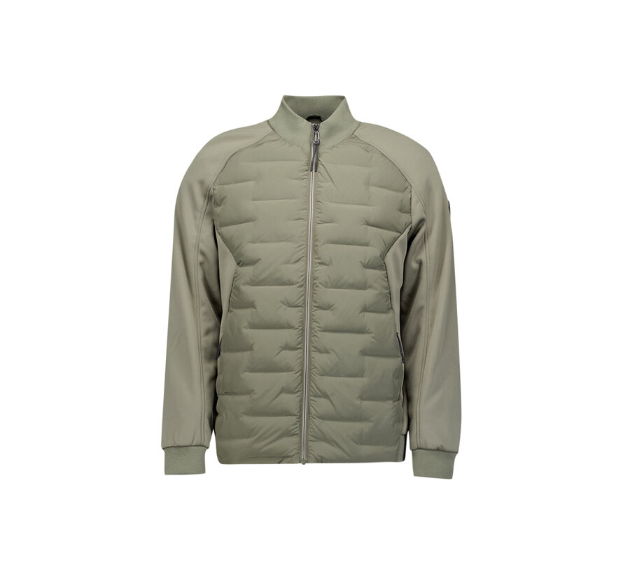 Jacket Short Fit Sealed Knitted Mix Steel (29630810 - 123)