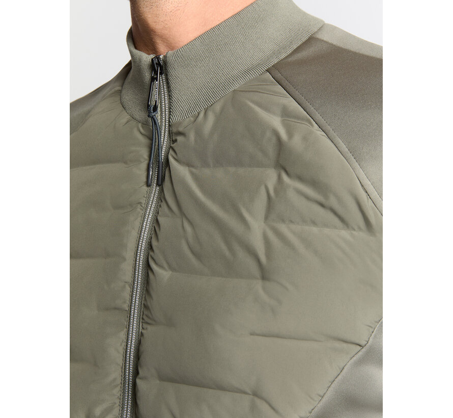 Jacket Short Fit Sealed Knitted Mix Steel (29630810 - 123)