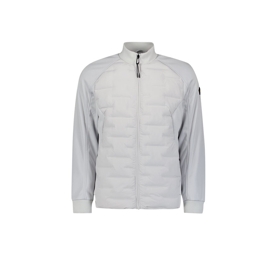 Jacket Short Fit Sealed Knitted Mix Chalk (29630810 - 017)