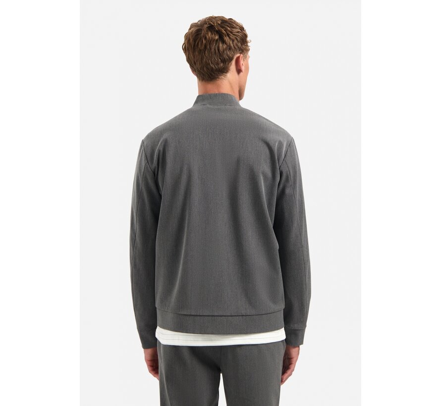 Jacket Shirt Bomber Melange Hybrid Grey Melange (29620822 - 102)