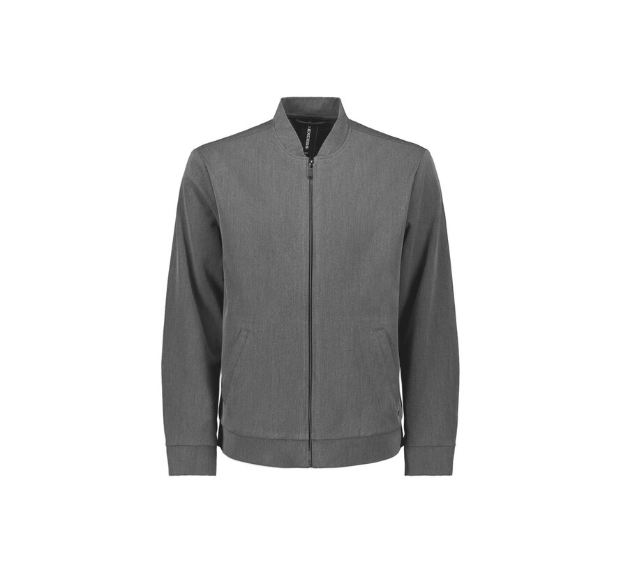 Jacket Shirt Bomber Melange Hybrid Grey Melange (29620822 - 102)