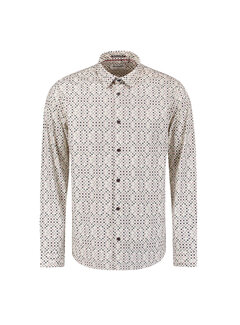 No Excess Shirt Stretch Allover Printed Mauve (29450804 - 146)