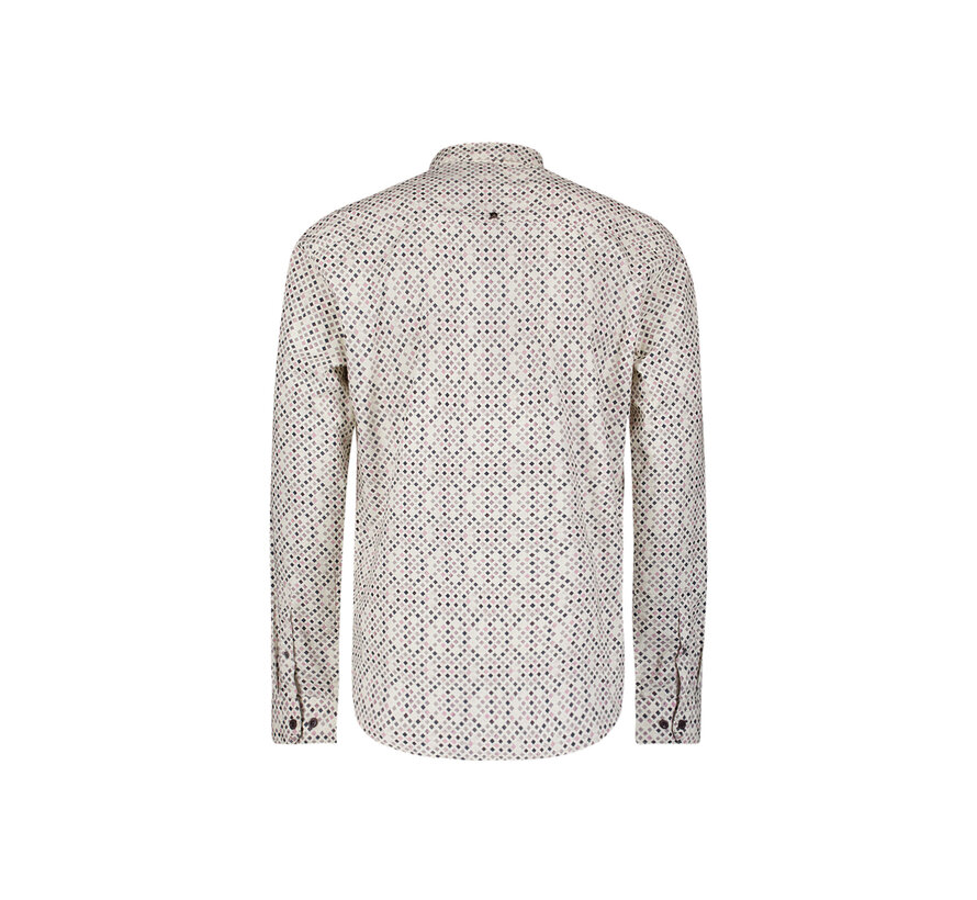 Shirt Stretch Allover Printed Mauve (29450804 - 146)