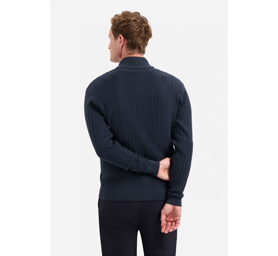 Cardigan Full Zip Relief Night (29230937 - 078)