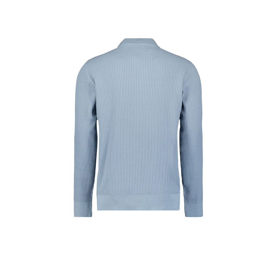 Pullover Crewneck Rib Dusty Blue (29230920 - 138)