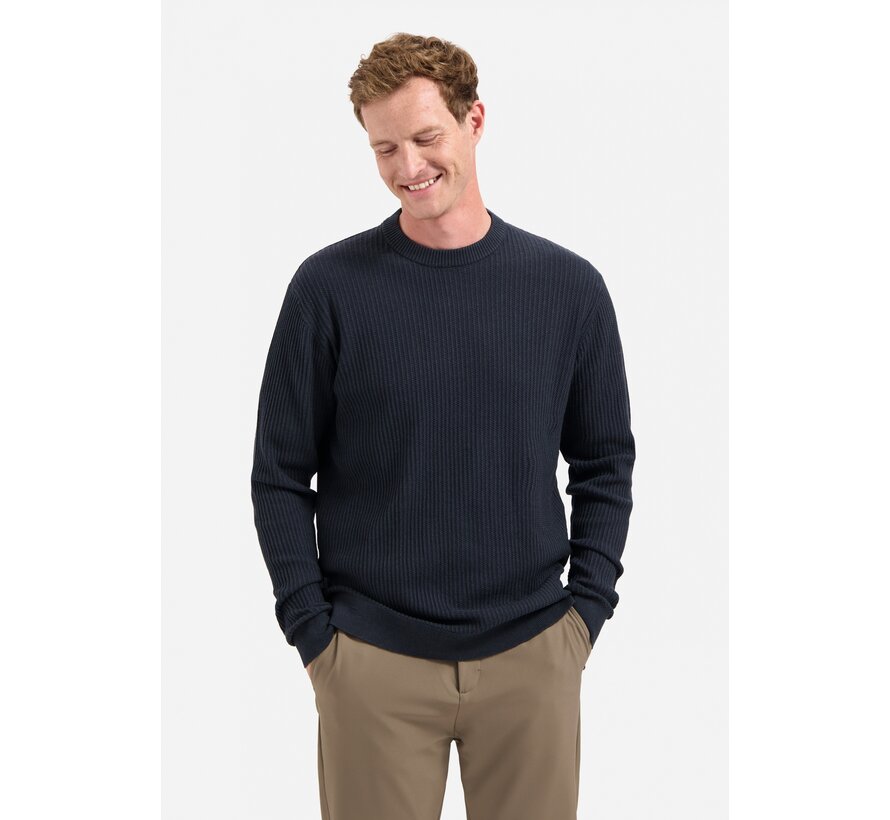Pullover Crewneck Rib Night (29230920 - 078)
