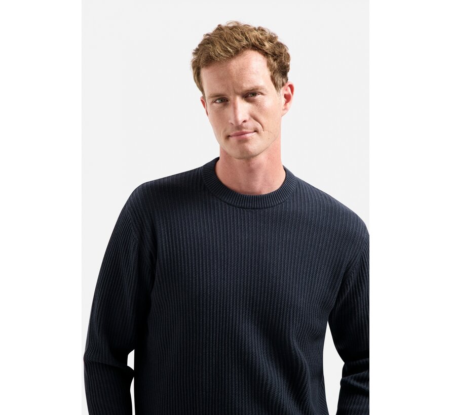Pullover Crewneck Rib Night (29230920 - 078)