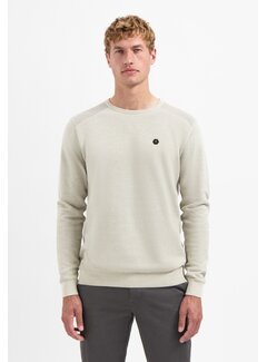 No Excess Pullover Crewneck Plated Structure Knit Kit (29230821 - 013)