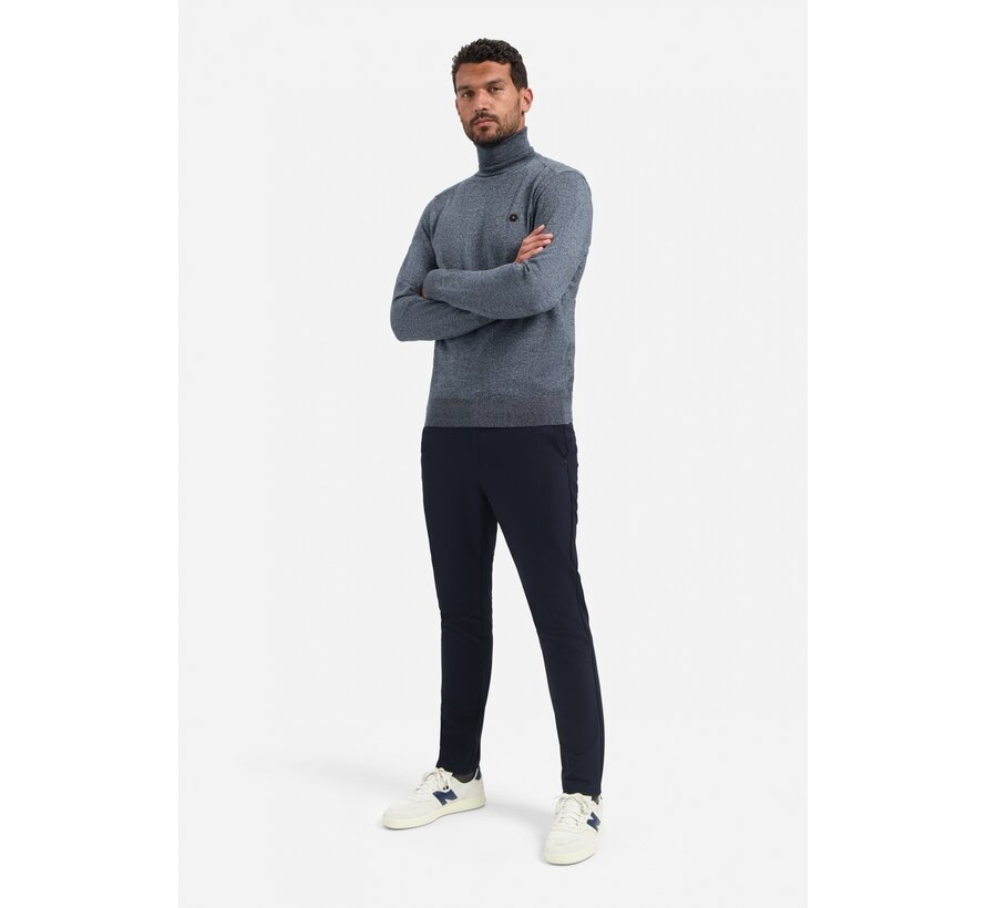 Pullover Roll Neck Dusty Blue (29210982 - 138)