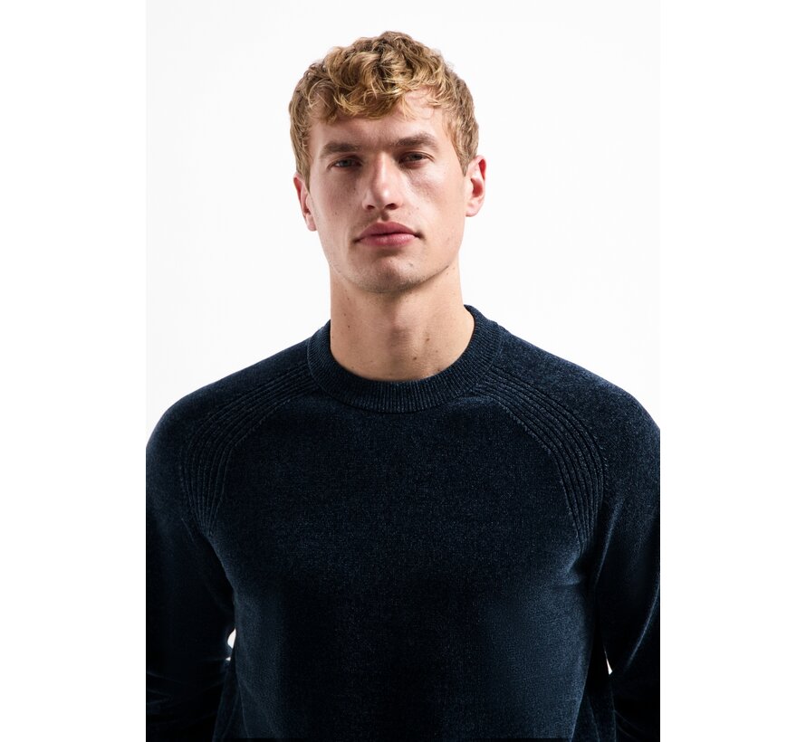 Pullover Crewneck Light Weight Chenille Night (29210950 - 078)