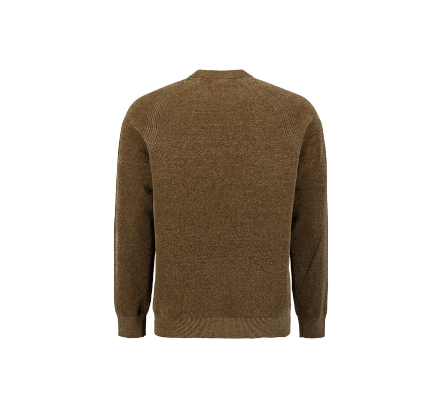 Pullover Crewneck Light Weight Chenille Taupe (29210950 - 044)