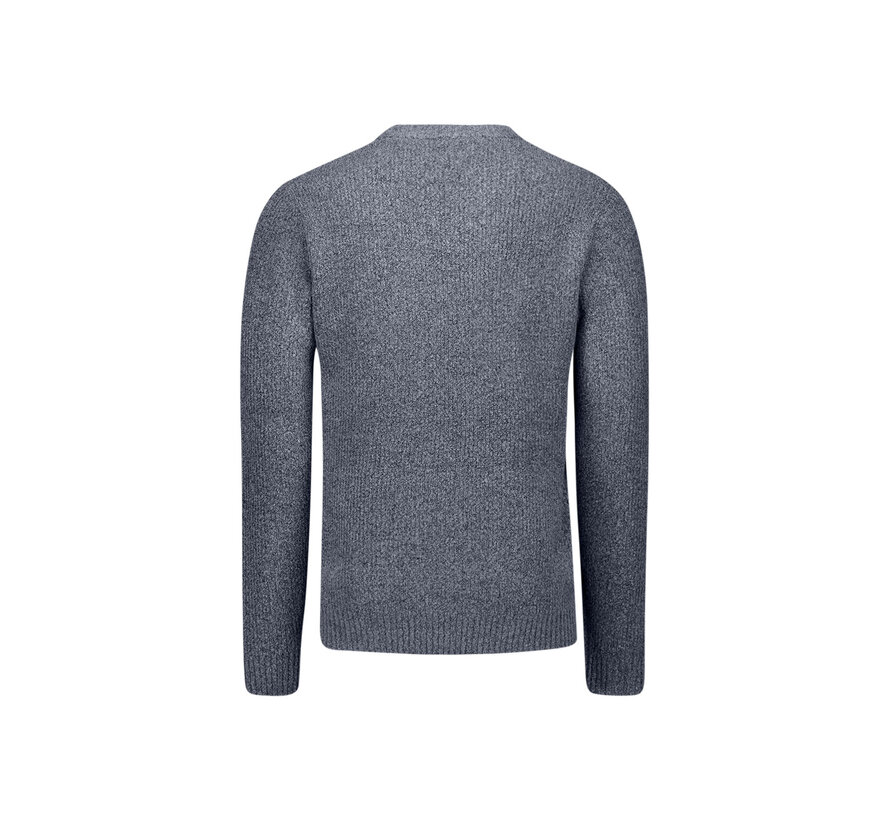 Pullover Crewneck Soft Woolblend Washed Blue (29210918 - 137)