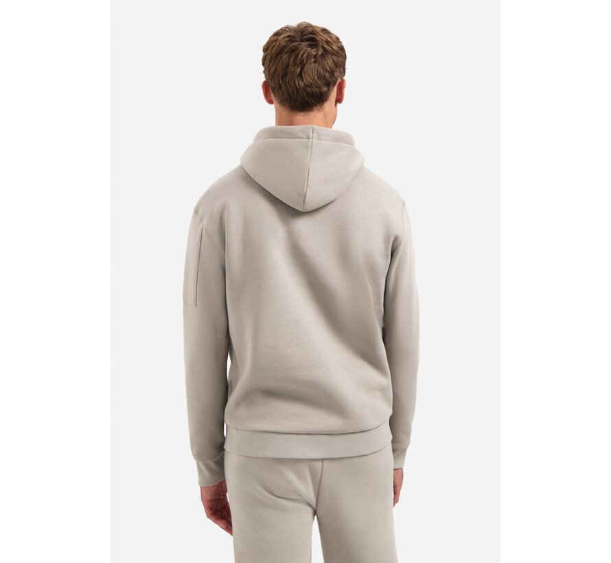 Sweater Hooded Brushed Clay (29130850 - 018)