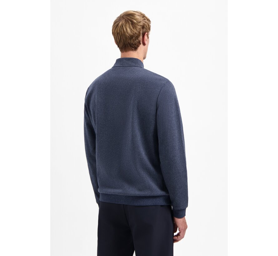 Sweater Full zip College Collar Twill Relief Night (29100916 - 078)