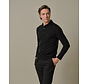 Black merino polo (PPWJ30036D)