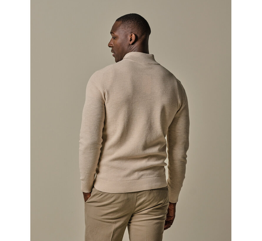 Off white structure half zip (PPWJ30040G)