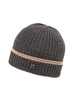 Tresanti FULSI | Knitted Beanie With Detailed Edge Grey (TRHTJE155 - 200)
