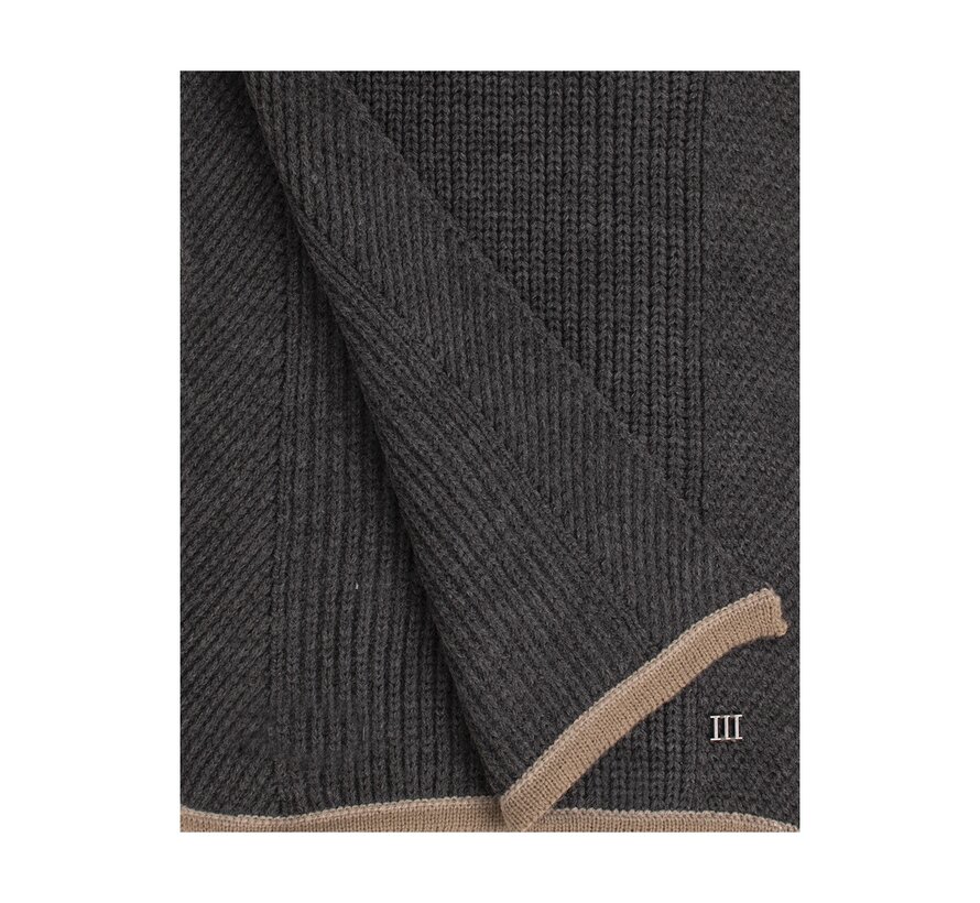 Tresanti FULSI | Knitted Scarf With Detailed Grey (TRSCJE228 - 200)