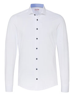 Pure Shirts Pure Shirts Overhemd Functional White (E11304-21712-904)