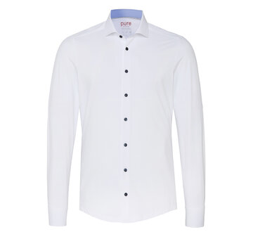 Pure Shirts Overhemd Functional White (E11304-21712-904)
