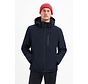 Jacket Short Fit Hooded Softshell Stretch Night Navy (29630807SN - 078)