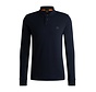 Orange Longsleeve Polo Dark Blue (50507704 - 404)