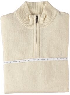 Fellows United Pullover Premium Half Zip Jersey Knit White (52.1137 - 104)