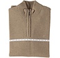 Pullover Premium Half Zip Jersey Knit Mid Brown (52.1137 - 145)