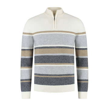 Fellows United Pullover Premium Half Zip Stripes Multicolor (52.1132 - 144)