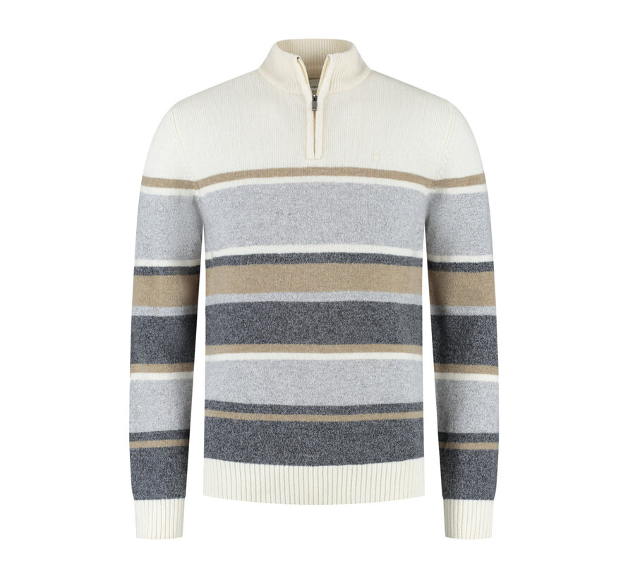 Fellows United Pullover Premium Half Zip Stripes Multicolor (52.1132 - 144)