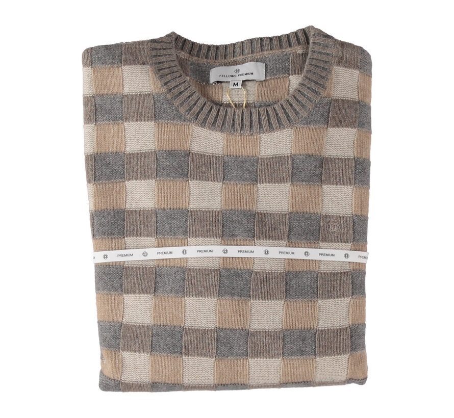 Fellows United Pullover Premium Crew Neck Jaquard Multicolor (52.1133 - 144)