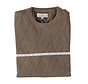 Fellows United Pullover Premium Crew Neck Argyle Struct. Brown (52.1150 - 145)