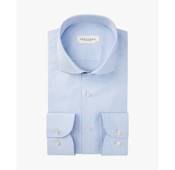Profuomo Overhemd Supima Cutaway Blue (PP2H00001B)