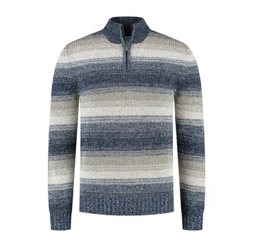 Fellows United Half Zip Pullover Premium Stripes Multicolor (52.1141 - 143)