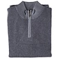 Half Zip Pullover Plated Tuck Knit Mid Blue (52.1120 - 116)