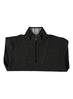 Fellows United Half Zip Pullover Two Tone Waffle Dark Green (52.2648 - 172)