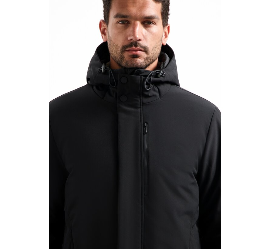 No Excess Jacket Long Soft Shell Black (29630818SN - 020)