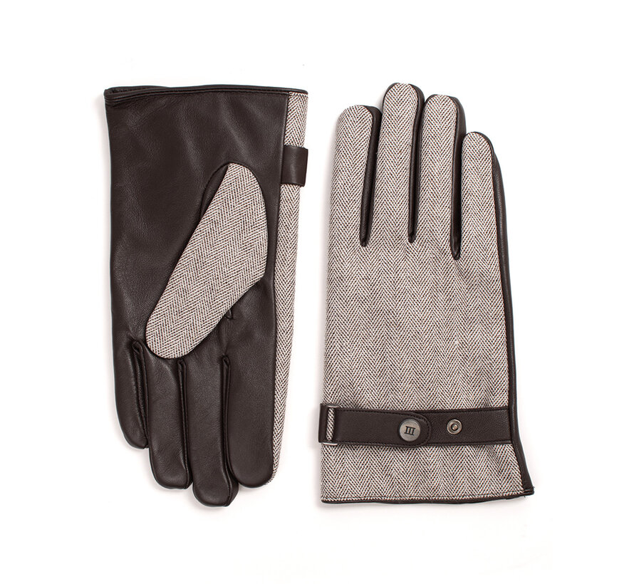 FIORE | Herringbone Handschooenen Light Brown (TRGLJE083 - 401)