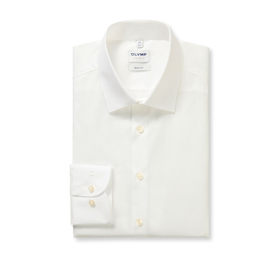 Overhemd Level Five Body Fit Licht Beige  (6090 64 20)